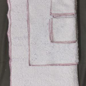 Baby Burp Cloth Purple 36cmx54cm Only the Burp Cloth